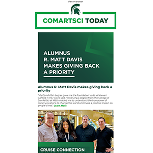MSU ComArtSci Today Newsletter December 2021