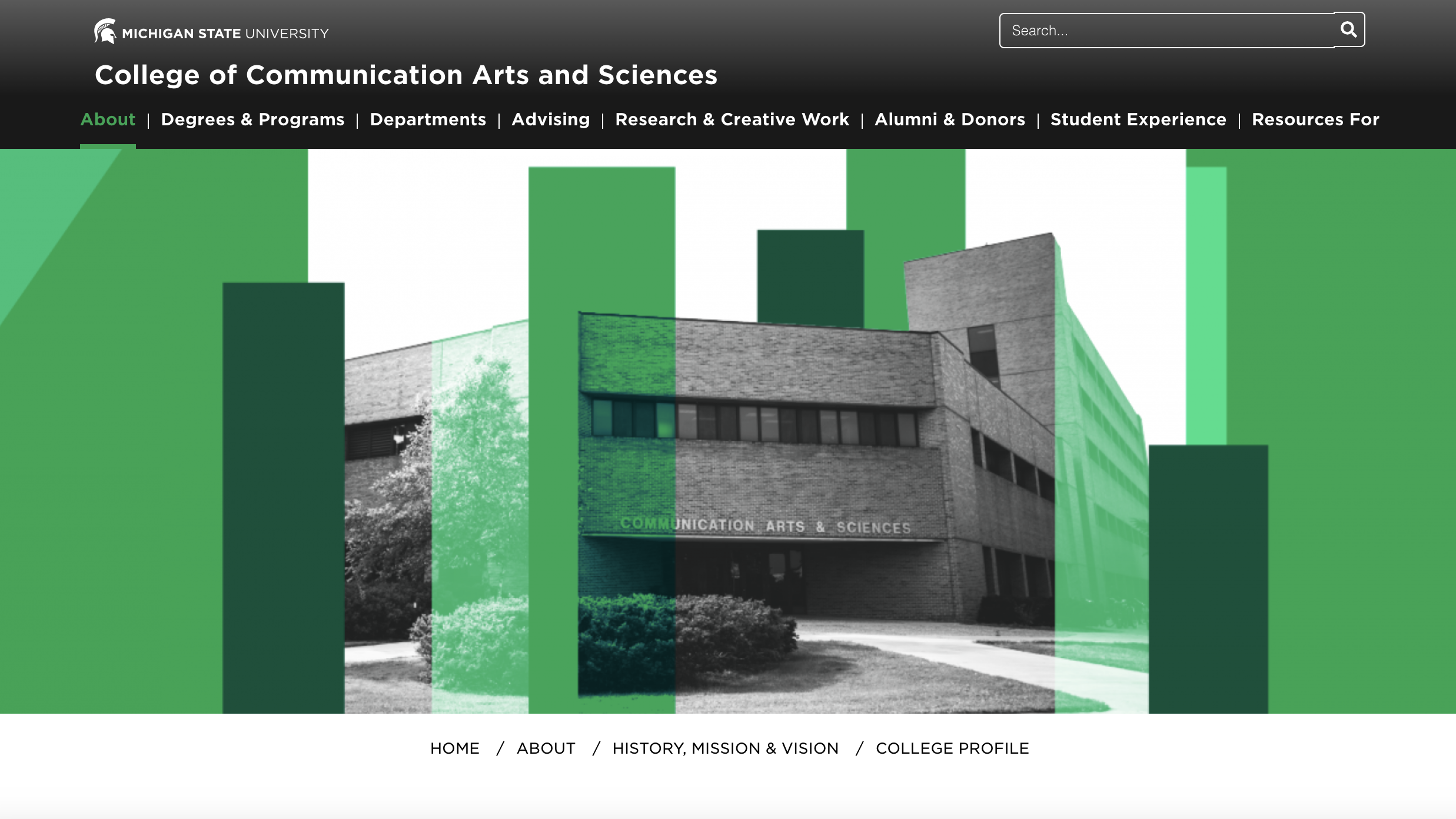 MSU ComArtSci College Profile